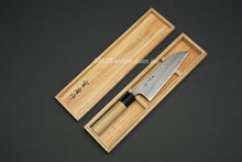 Load image into Gallery viewer, Shigefusa 165mm Kitaeji Santoku with Kiri Box