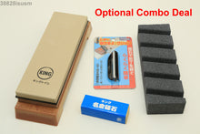 Load image into Gallery viewer, King #1000/6000 Grit KW-65 Japanese Sharpening Whetstone - Optional Combo Deal