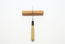 Load image into Gallery viewer, SAKAI YOSHITAKA 95mm 3 3/4 inch White-2 Kawamuki/Mentori Japanese Peeling Knife Optional Saya