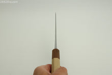 Load image into Gallery viewer, Naoki Mazaki Hon Sanmai Blue2 Damascus Gyuto 240mm with Kiri Box