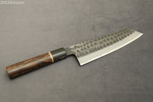 Load image into Gallery viewer, Mutsumi Hinoura White2 Kurouchi Hammered Bunka 180mm