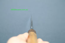 Load image into Gallery viewer, Mutsumi Hinoura White2 Kurouchi Hammered Gyuto 240mm with Saya MH-D