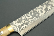Load image into Gallery viewer, Takeshi Saji 31-Layer VG10 Nickel Damascus 270mm Gyuto Stag Handle with Saya TS-1