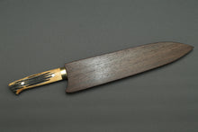 Load image into Gallery viewer, Takeshi Saji 31-Layer VG10 Nickel Damascus 270mm Gyuto Stag Handle with Saya TS-3