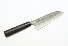 Load image into Gallery viewer, YOSHITAKA 165mm Blue 2 Nashiji Santoku Japanese Kitchen Knife