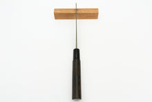 Load image into Gallery viewer, YOSHITAKA 165mm Blue 2 Nashiji Santoku Japanese Kitchen Knife