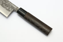 Load image into Gallery viewer, YOSHITAKA 165mm Blue 2 Nashiji Santoku Japanese Kitchen Knife