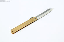 Load image into Gallery viewer, Higonokami 75mm // 90mm Blue-2 Japanese Folding Pocket Knife
